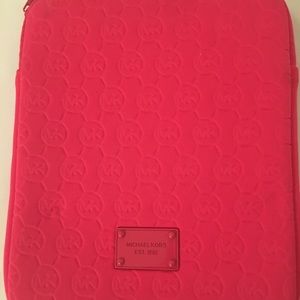 MICHAEL KORS HOT PINK IPAD Case